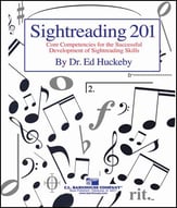 Sightreading 201 Flute band method book cover